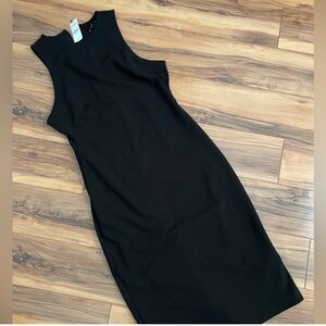 Express Black Midi Dress